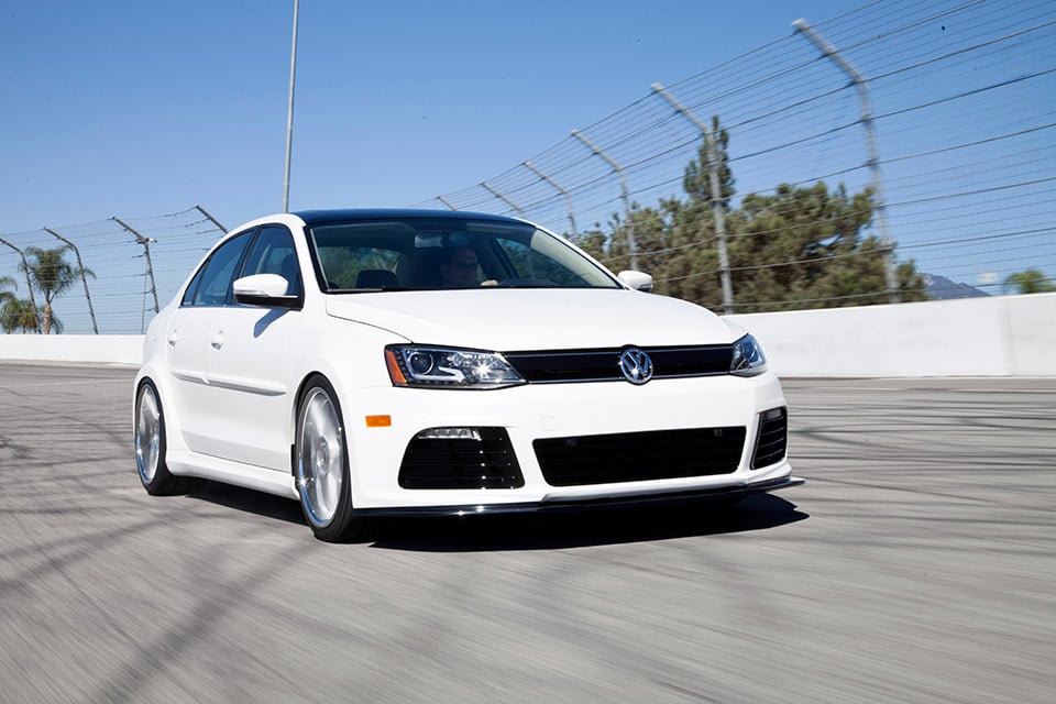 Volkswagen Racer’s Dream B&W Jetta at SEMA