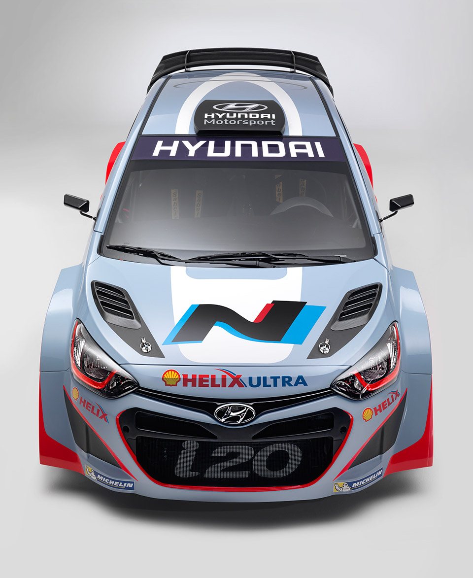 2014 Hyundai i20 WRC Rally Car