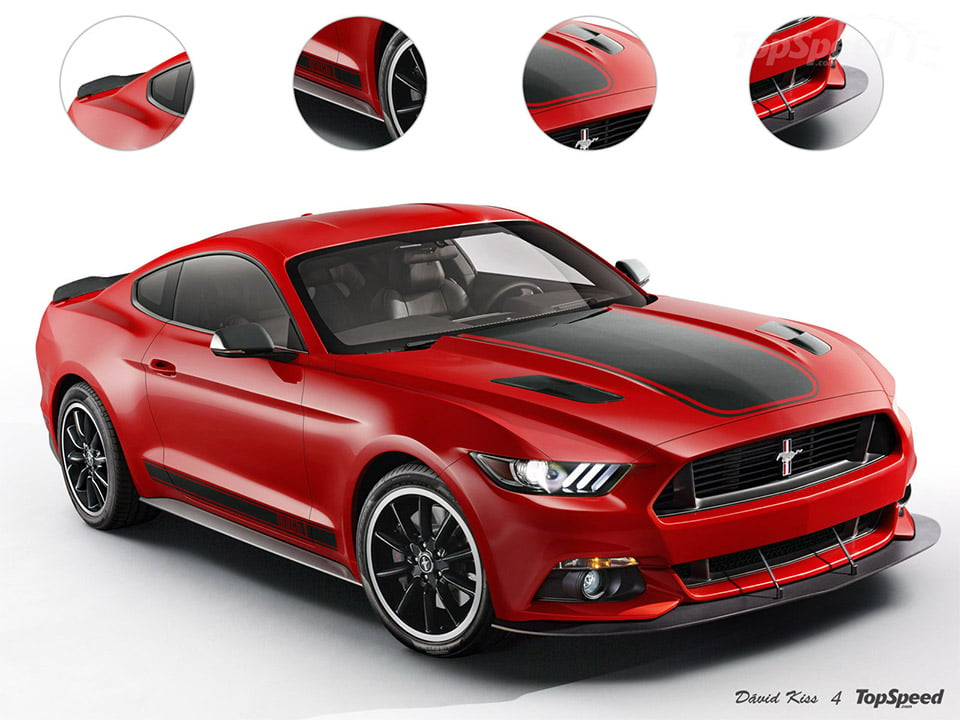 2015 Ford Mustang Mach 1 Gets Rendered
