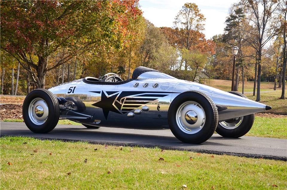 Lockheed Lakester Custom Roadster Is Shiny Airplane-inspired Racer