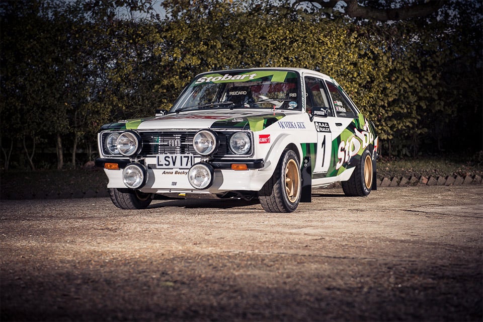 McRae Family Ford Escort up for Auction