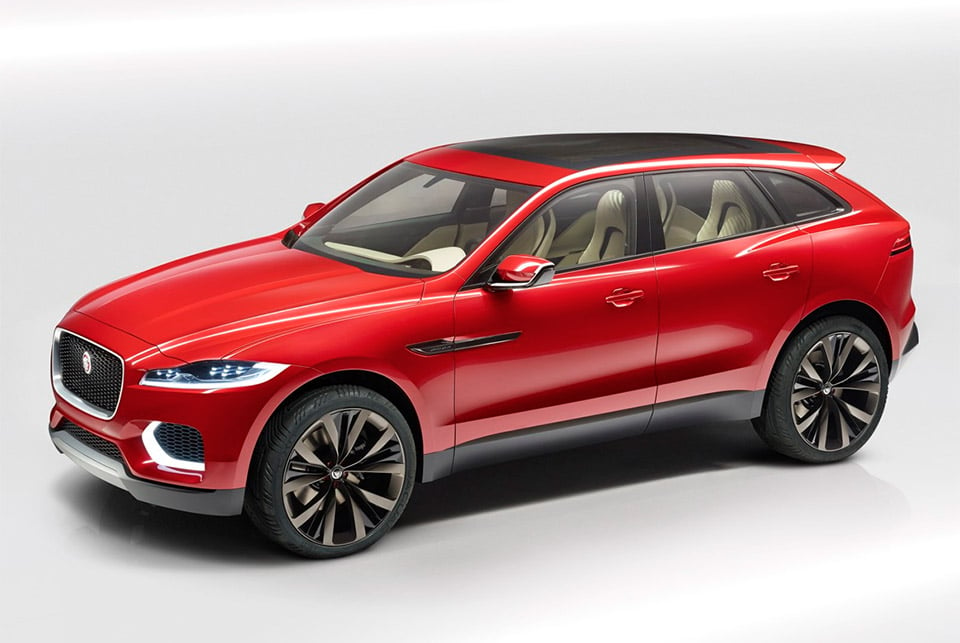 Jaguar C-X17 Concept Sees Red