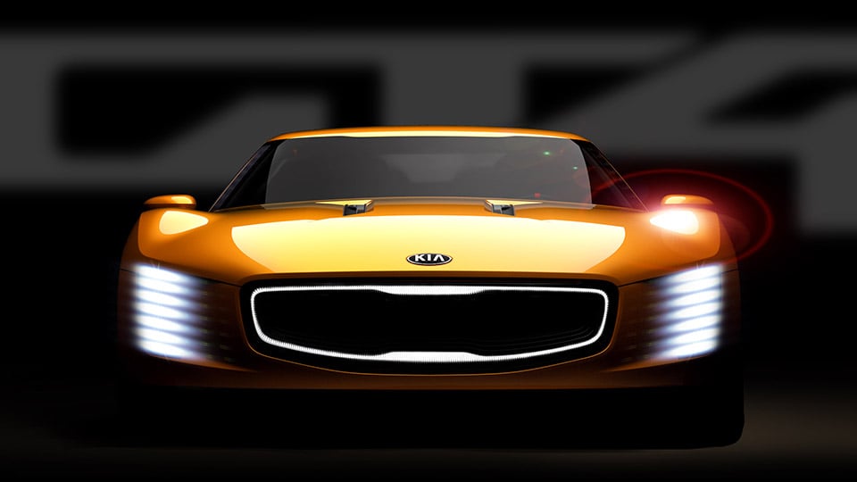 Kia GT4 Stinger Concept to Be Seen in Detroit