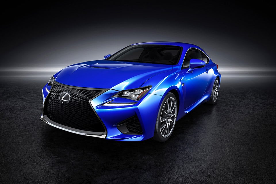 2015 Lexus RC F Coupe Sneak Peek