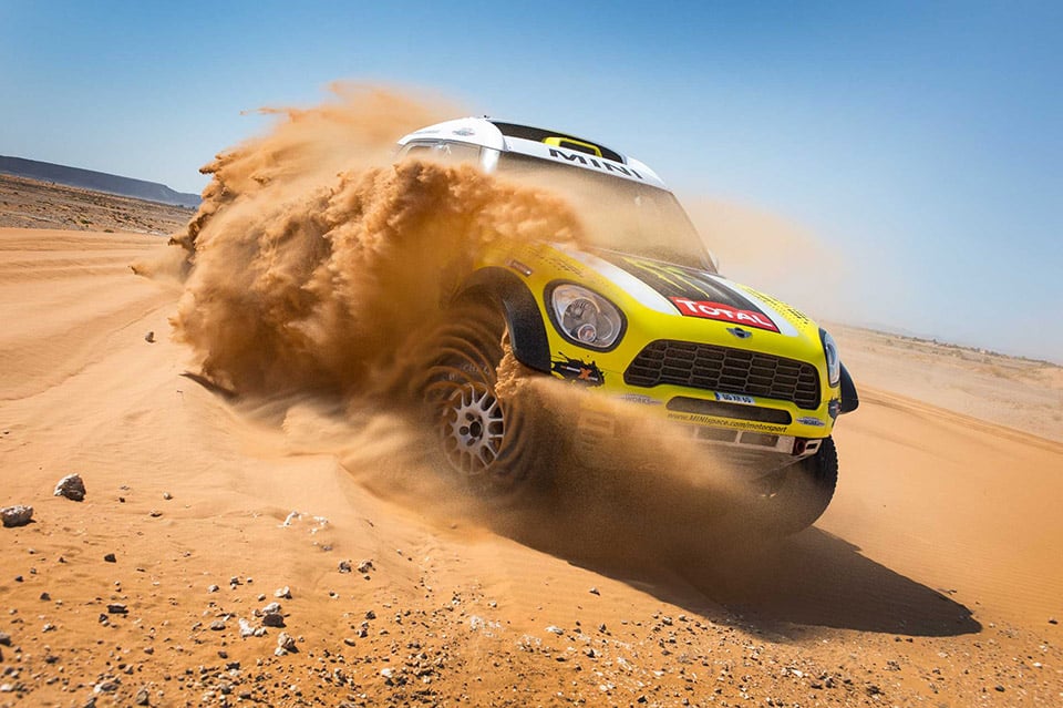 MINI Wins Top Three Spots at 2014 Dakar Rally