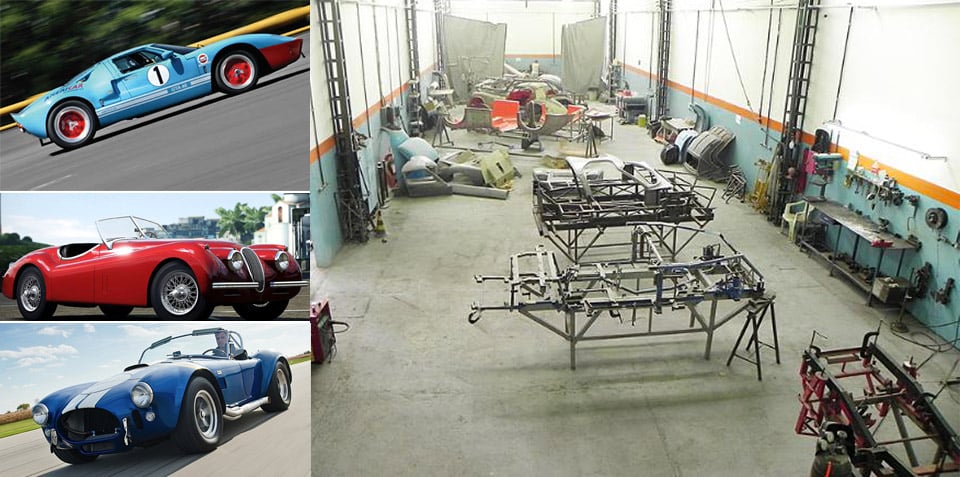 Jaguar XK120, Cobra and GT40 Replica Factory for Sale on eBay