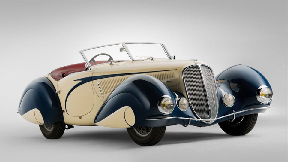 1937 Delahaye 135 Torpedo Roadster Auction