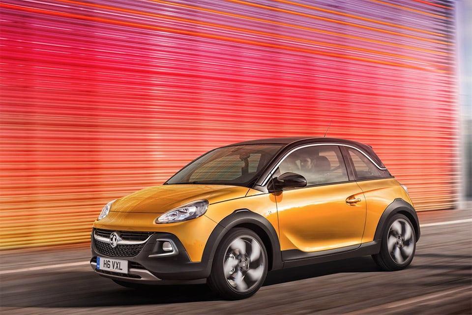 Vauxhall Adam Rocks to Debut in Geneva