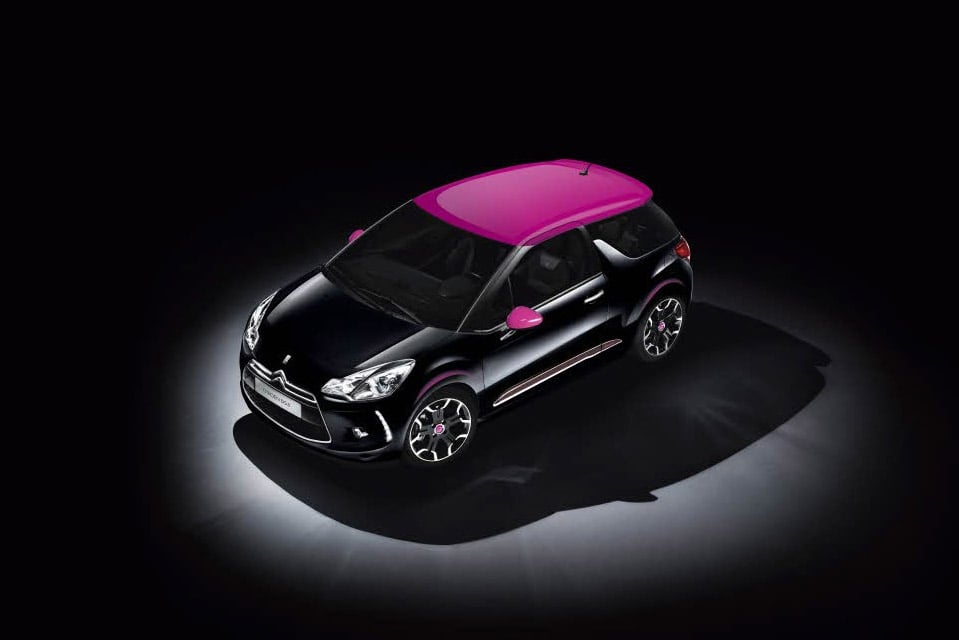 Limited Edition Citroën DS3 Dark Rose