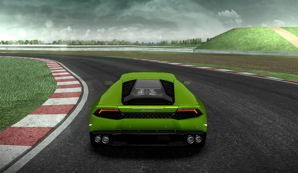 Drive the Lamborghini Huracán, Virtually