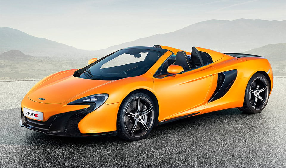 McLaren 650S Spider Drops its Top in Geneva