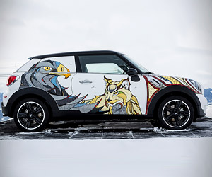 MINI Paceman Embellished with Snow Beasts