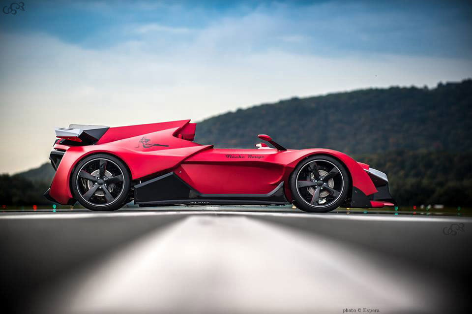 Sbarro Espera ES-13 Flèche Rouge Design Concept