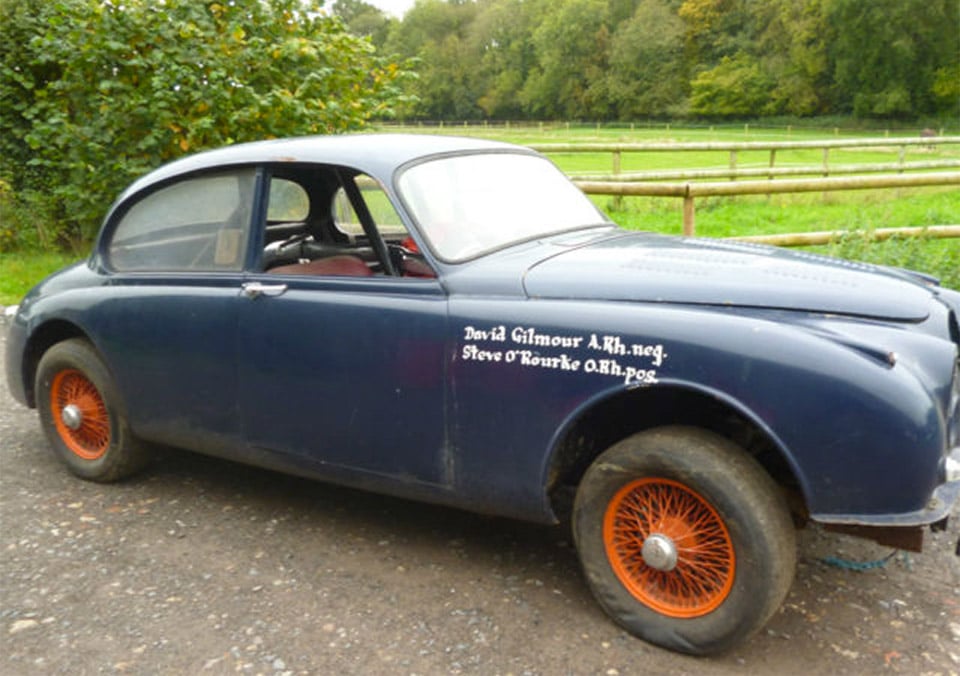 Own a Jaguar Driven by Pink Floyd’s David Gilmour