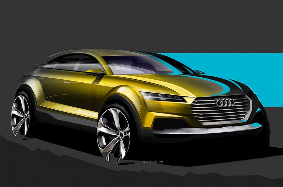 Audi Teases New Q4 Before Beijing Debut