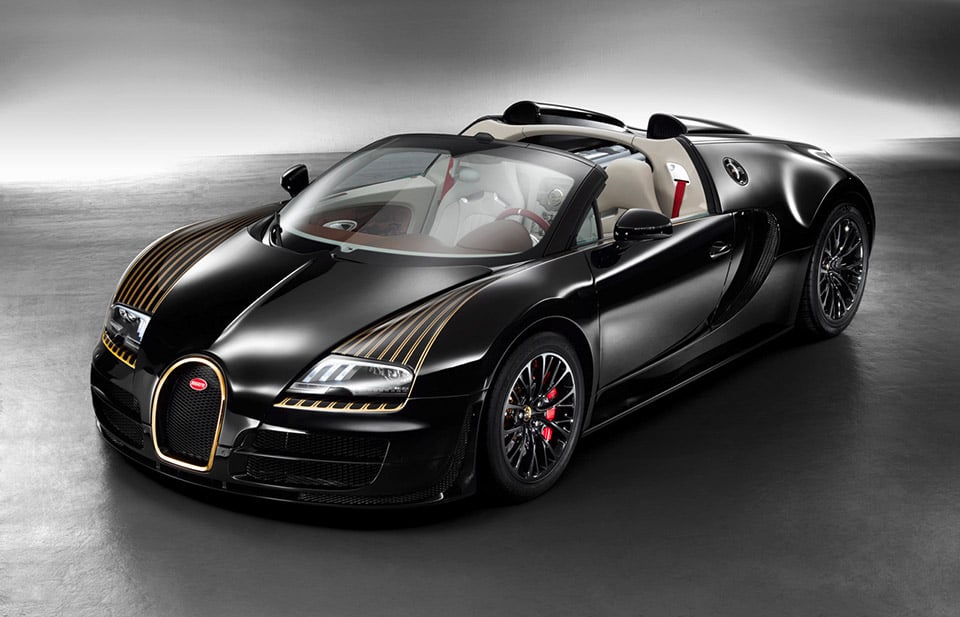 Bugatti Grand Sport Vitesse Veyron Black Bess Edition