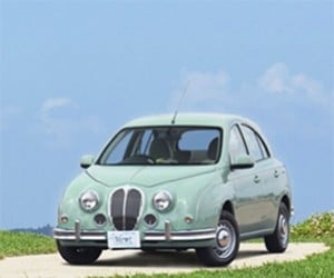 Mitsuoka Viewt Haru: Classic Jag + Nissan Micra