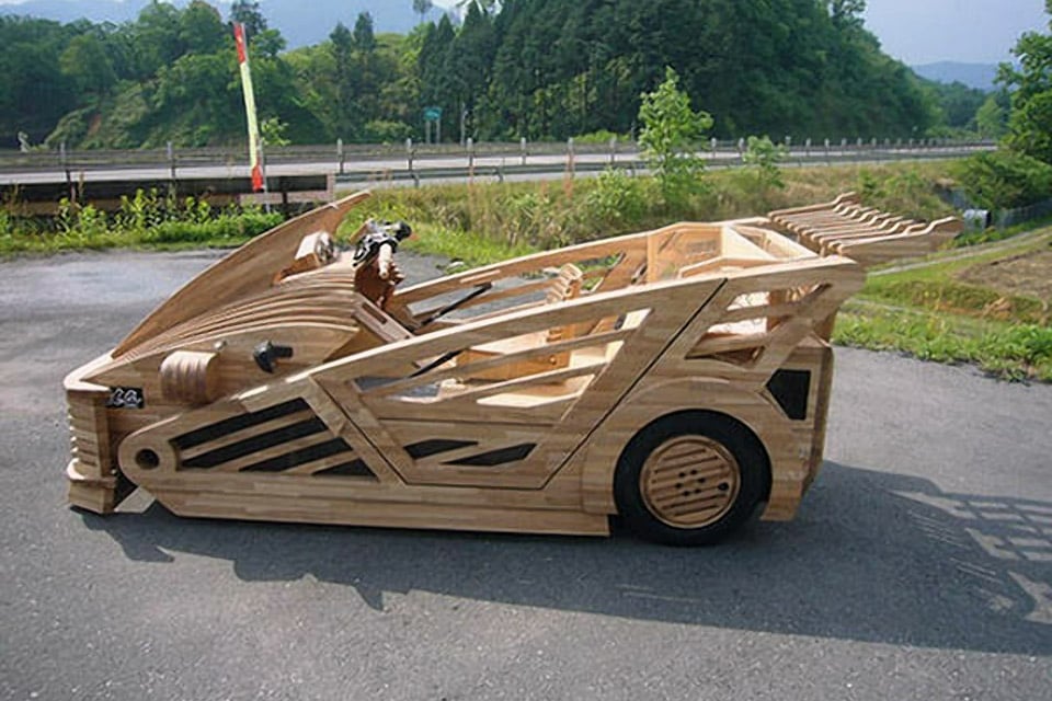 Maniwa: A Wooden “Supercar” from Japan