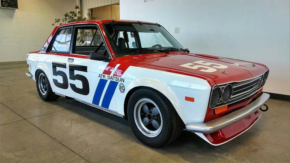 1971 Datsun 510 Racer on Auction: Retro Done Right