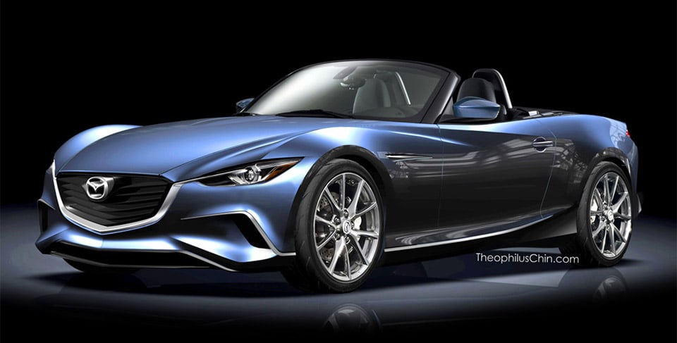 2015/2016 MX-5 Miata Concept Rendered by Fan