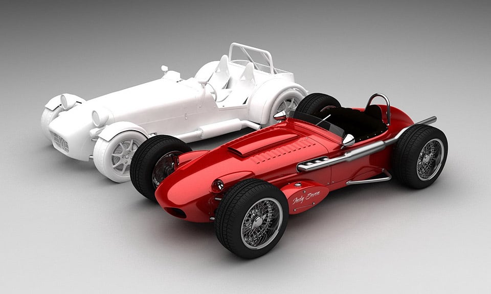 Caterham Seven Old School Designs