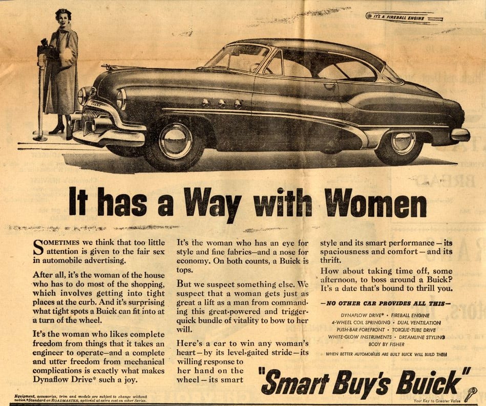 newspaper car ads