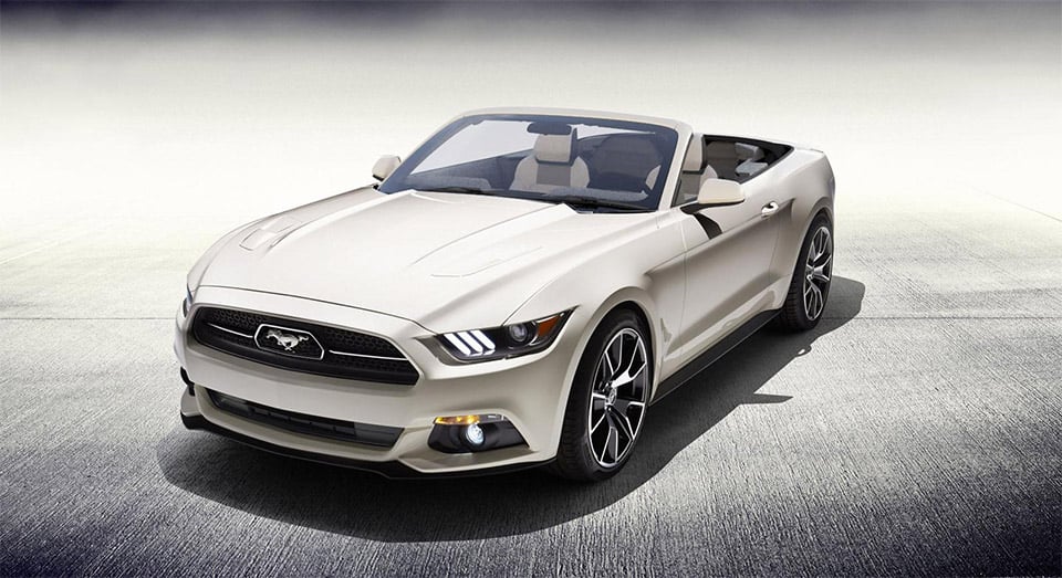 Win a One-off 2015 Ford Mustang Convertible