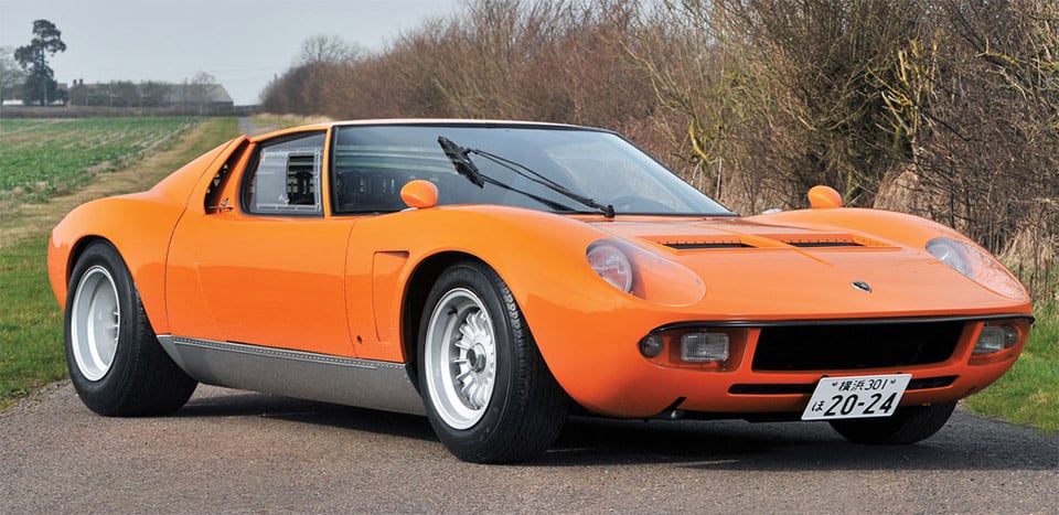 1969 Lamborghini Miura S 'Jota' up for Auction