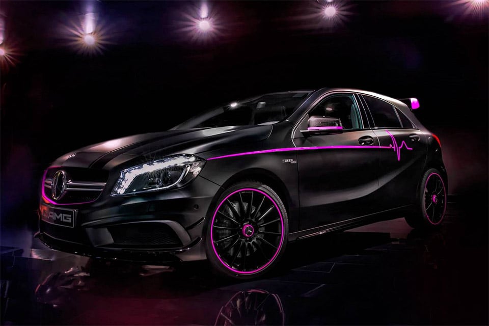 This Mercedes-AMG A45 Limited Edition Has Special Paint And