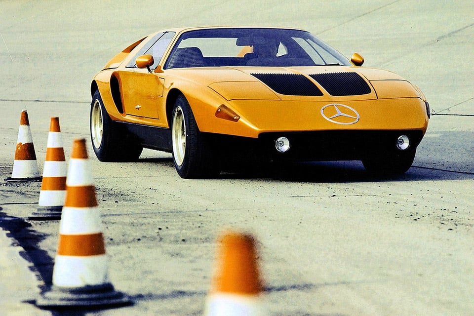 Concepts from Future Past: 1970 Mercedes-Benz C111