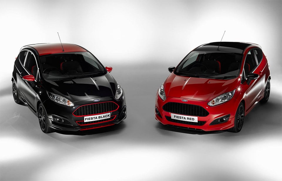 Ford Fiesta Red & Black Editions