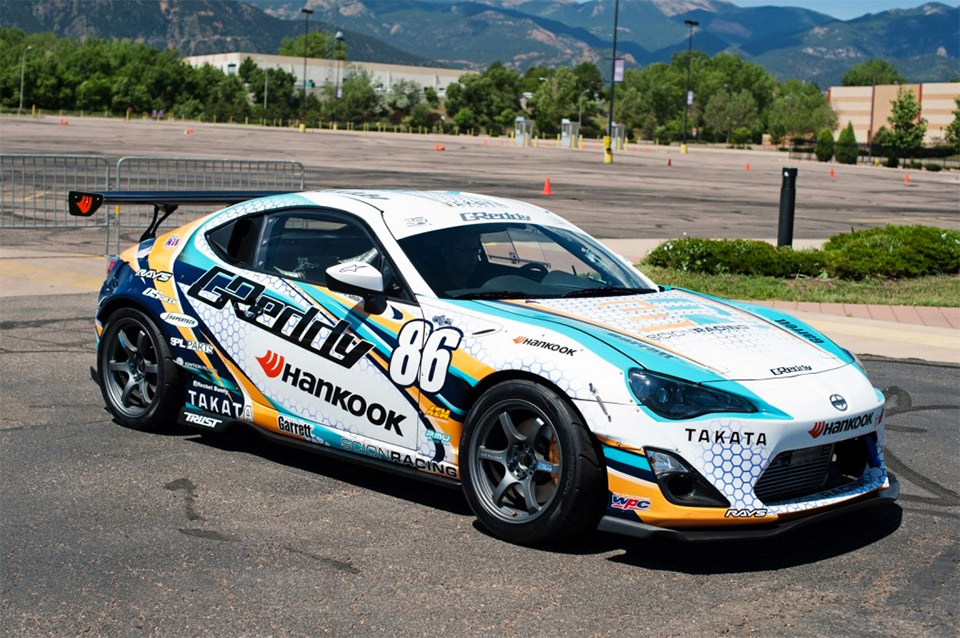 Ken Gushi Readying GReddy Scion FR-S for Pikes Peak