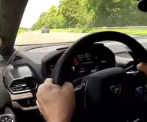 Lamborghini Huracan Goes Hella Fast on the Autobahn