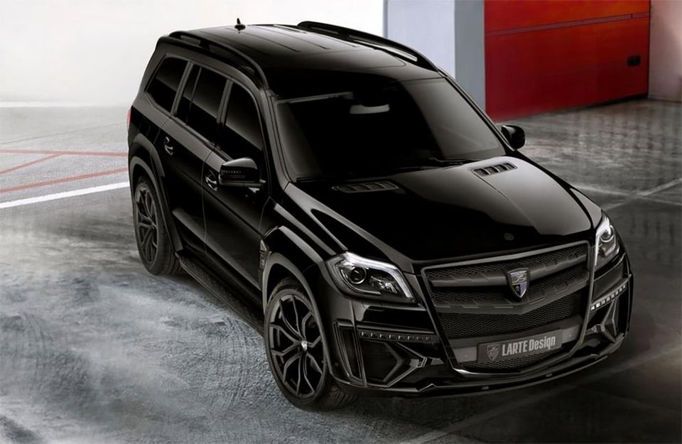 Mercedes GL Black Crystal Edition