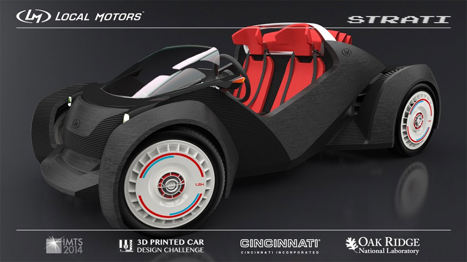 Local Motors Reveals 3D-Printed Car Contest Winner