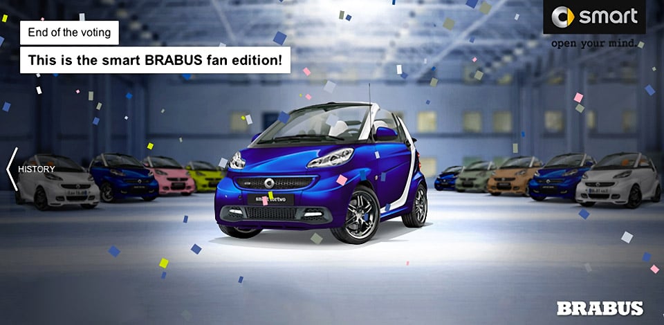 Smart Chooses Winner of the Brabus Fortwo Design Challenge