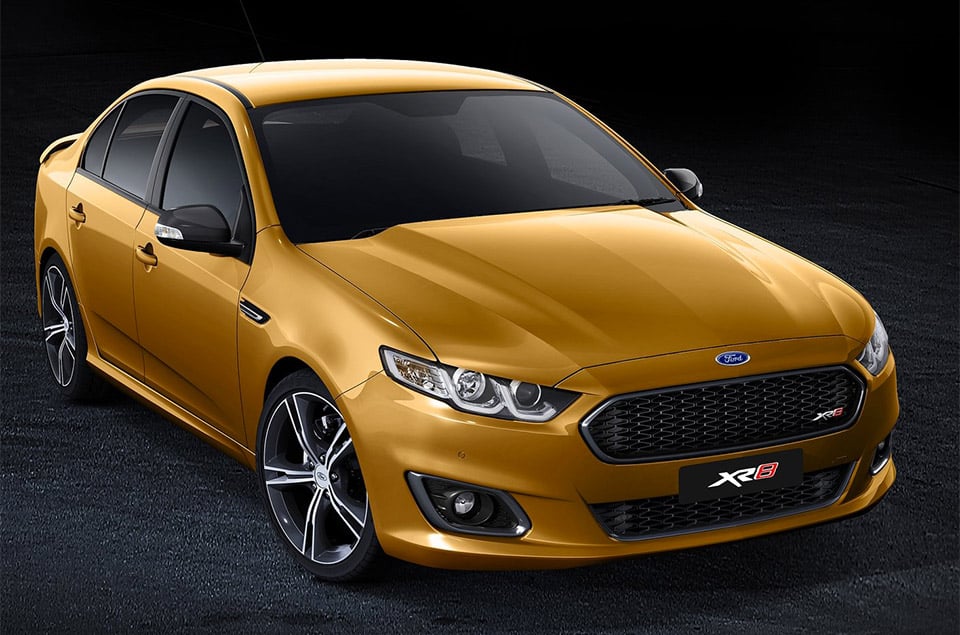 The Final Ford Falcon XR6 + XR8 Mustang Sedan?