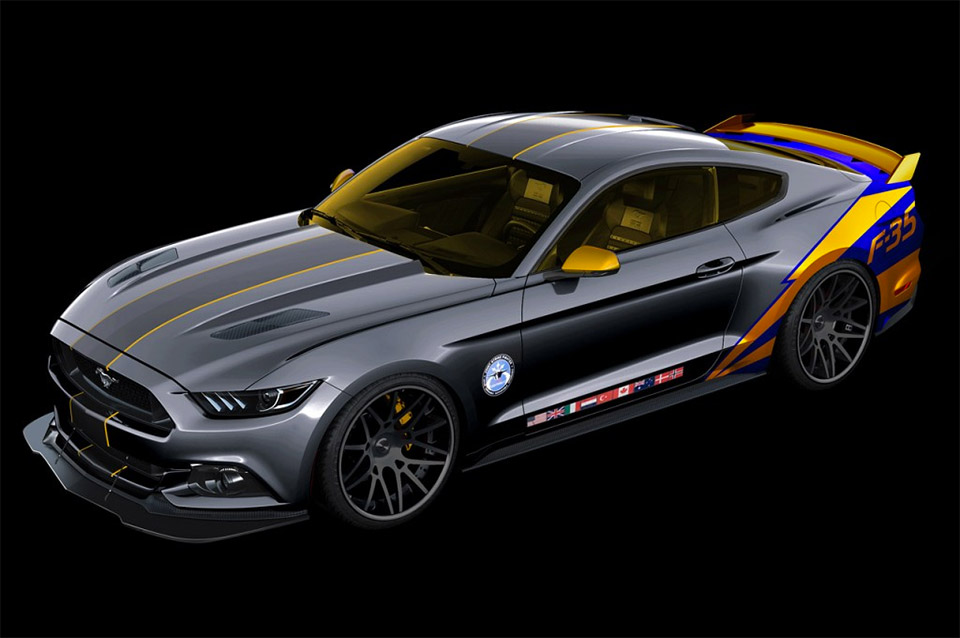 2015 Ford Mustang F-35 Going to Charity Auction