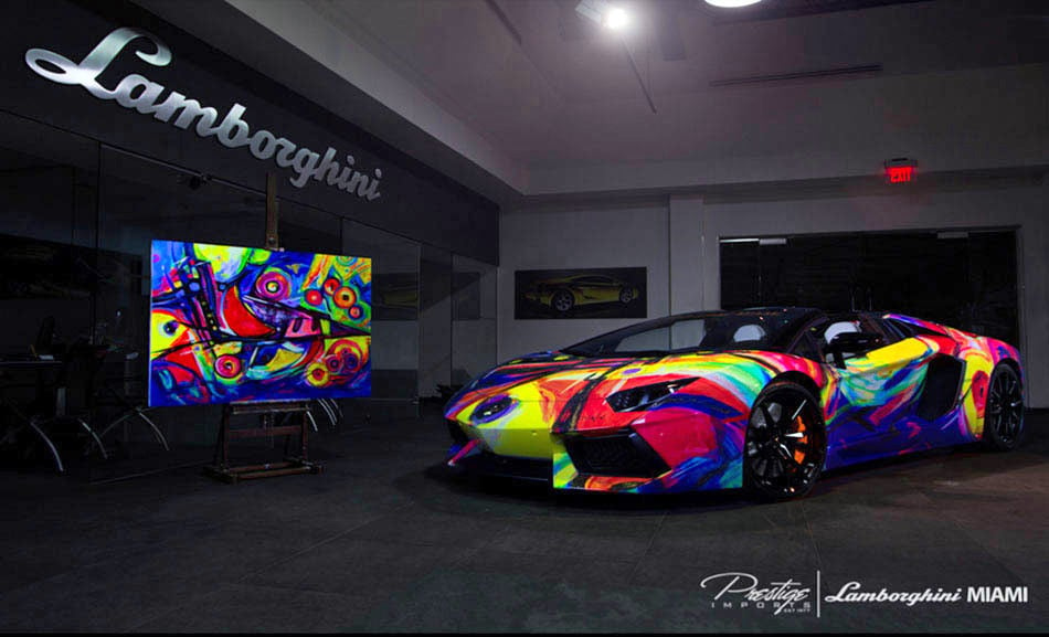 Lamborghini Aventador Art Car: Project Duaiv