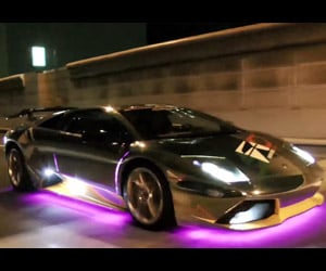 LED Lamborghinis Take on Tokyo Again