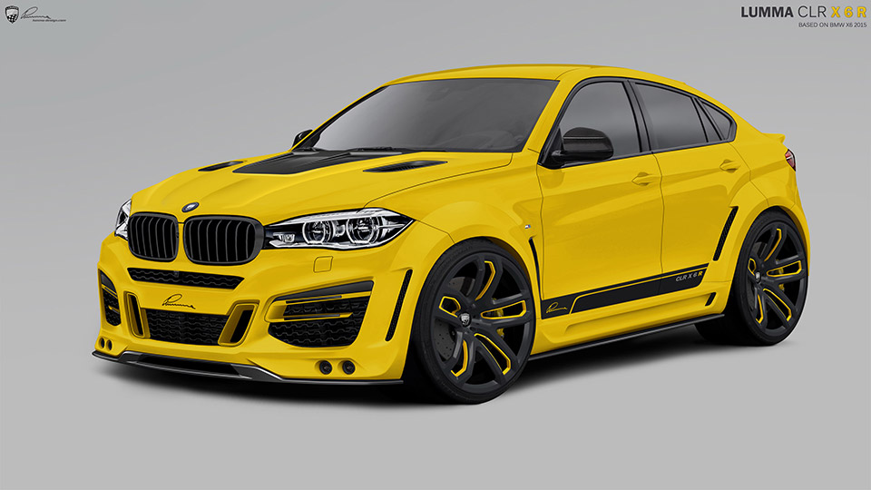 2015 Lumma Design BMW CLR X 6 R