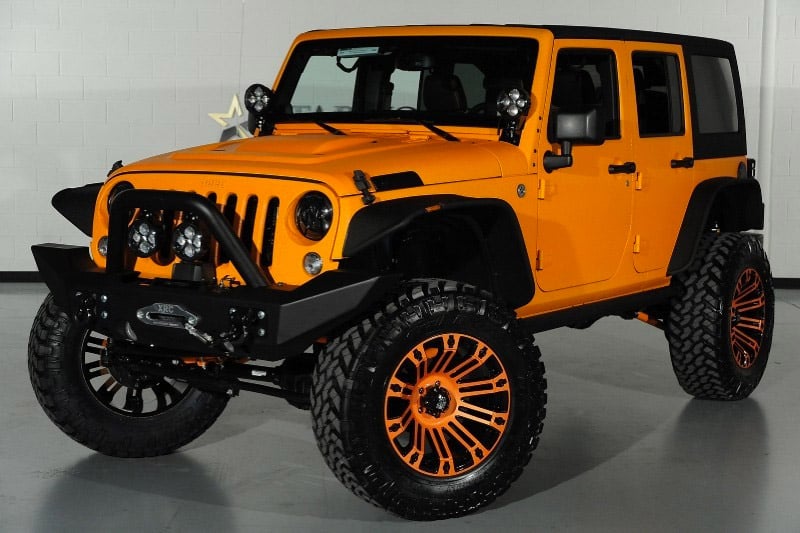 Tricked out hot sale jeep