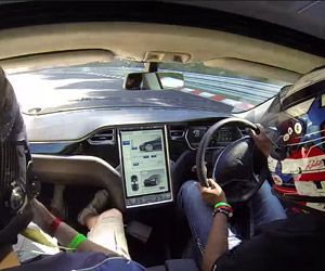 Tesla Model S Takes on the Nürburgring