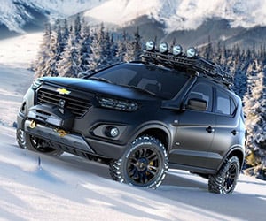 Chevrolet Reveals the Niva Concept SUV in Moscow