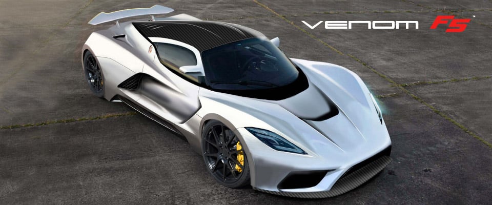 Hennessey Venom F5 Aims to Hit 290mph