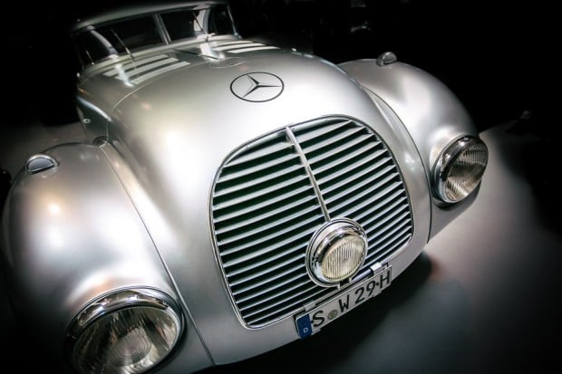 Mercedes-Benz 540K Streamliner at Pebble Beach