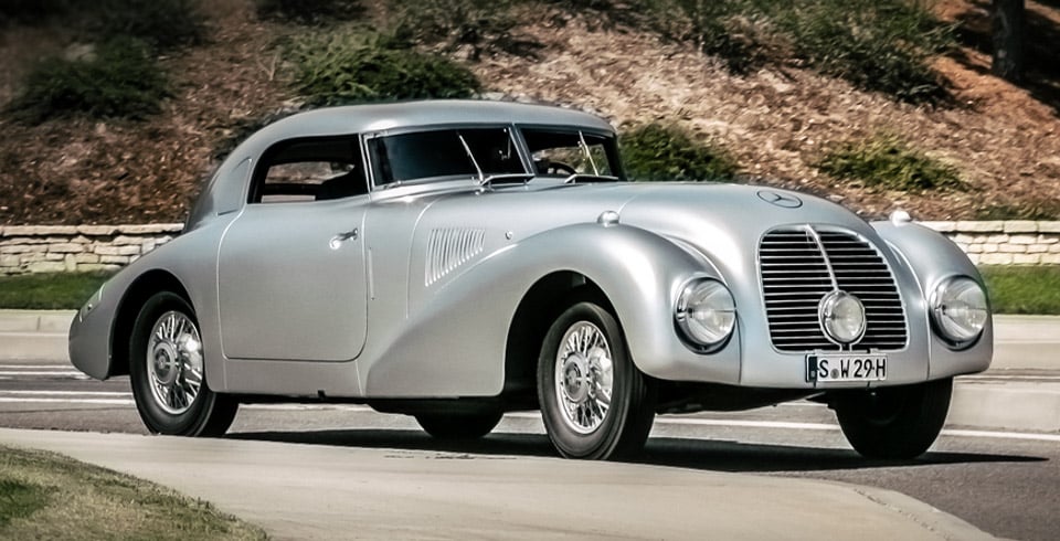 Beautiful Mercedes-Benz 540K at Pebble Beach