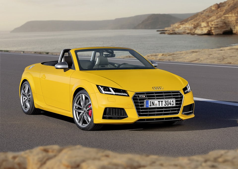 2015 Audi TT and TTS Roadster