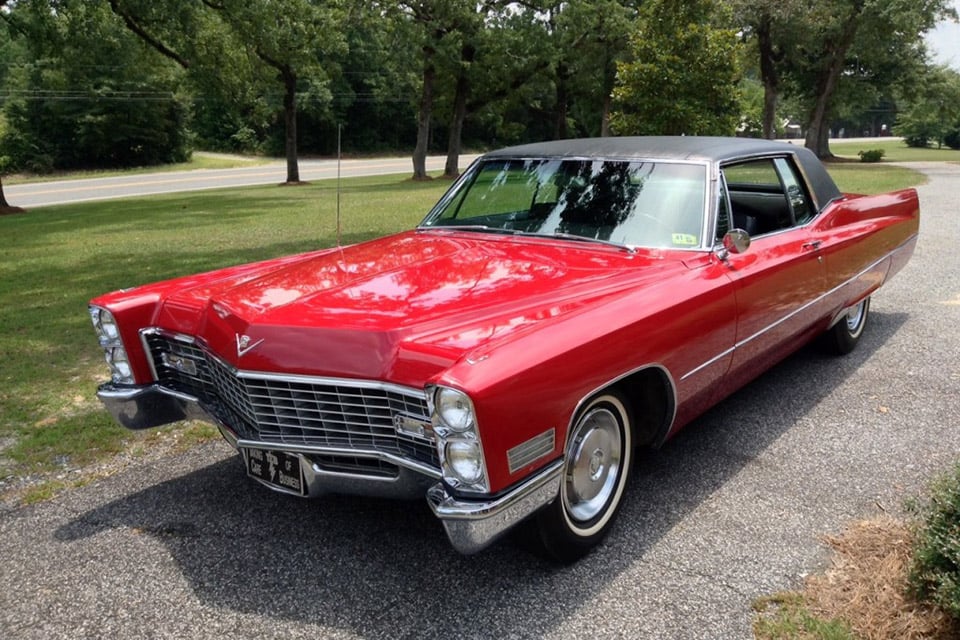 Elvis’ 1967 Cadillac Coupe de Ville Heads to Auction