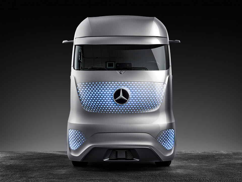 Mercedes Benz Autonomous Future Truck